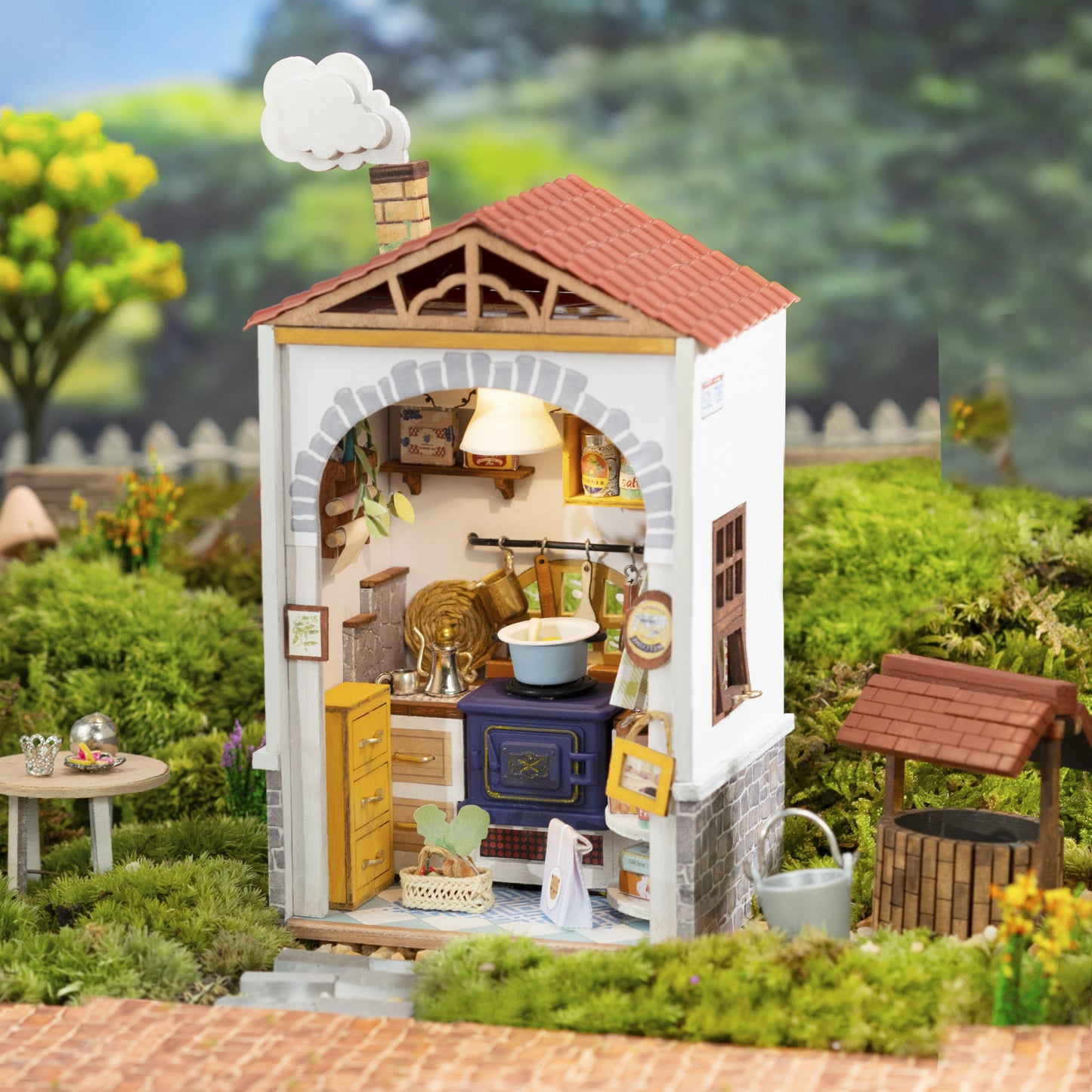 Rolife DIY House Town Series DS011 Flavor Kitchen