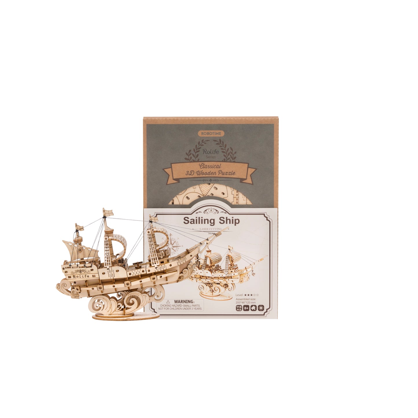 Rolife Classical Puzzle TG305 Sailing Ship