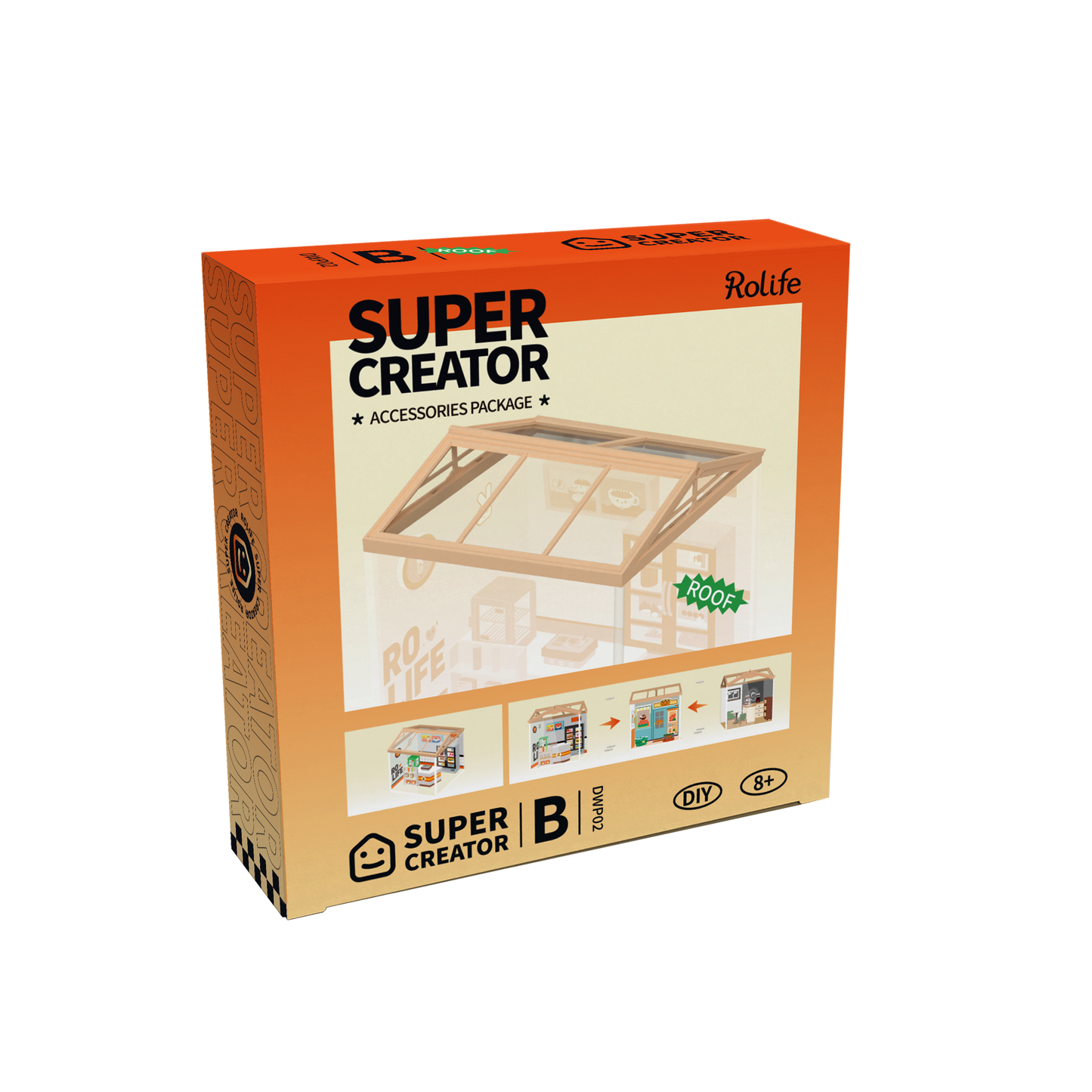 Rolife Super Store Creator DWP02 Roof B