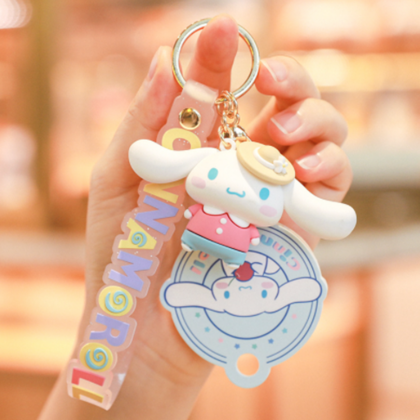 Cinnamoroll 4 Season Fall Keychain