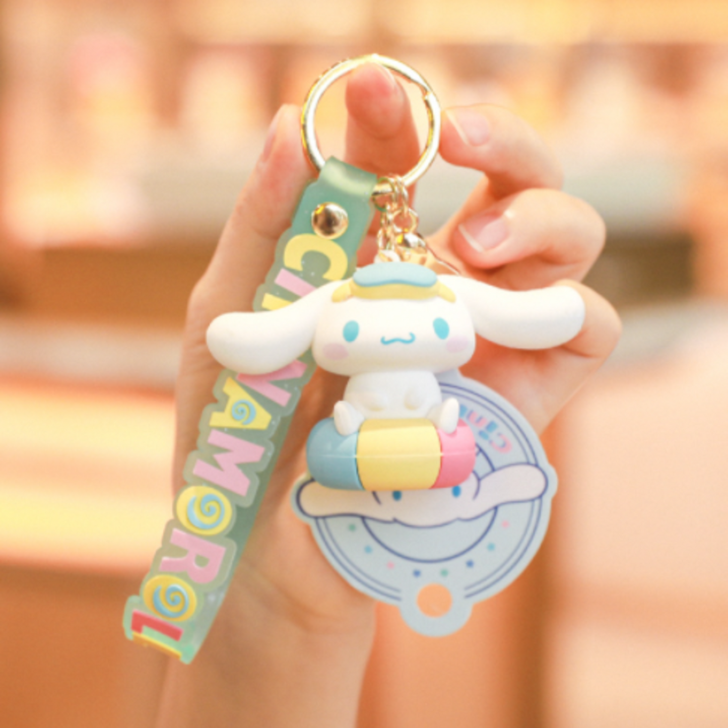 Cinnamoroll 4 Season Summer Keychain