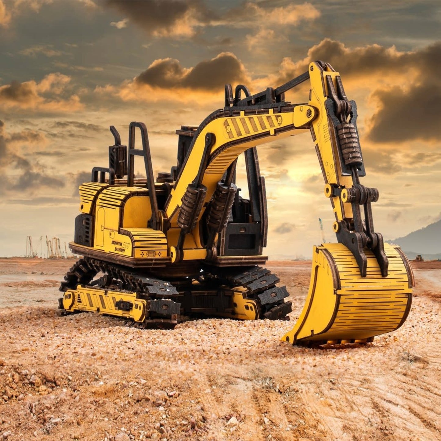 ROKR Classical Puzzle Series TG508K Excavator