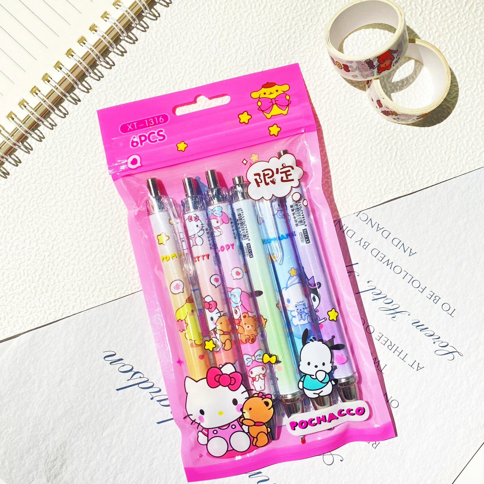 Sanrio Hello Kitty & Friends Pen Set Pochaco Ver – Mirae Warehouse